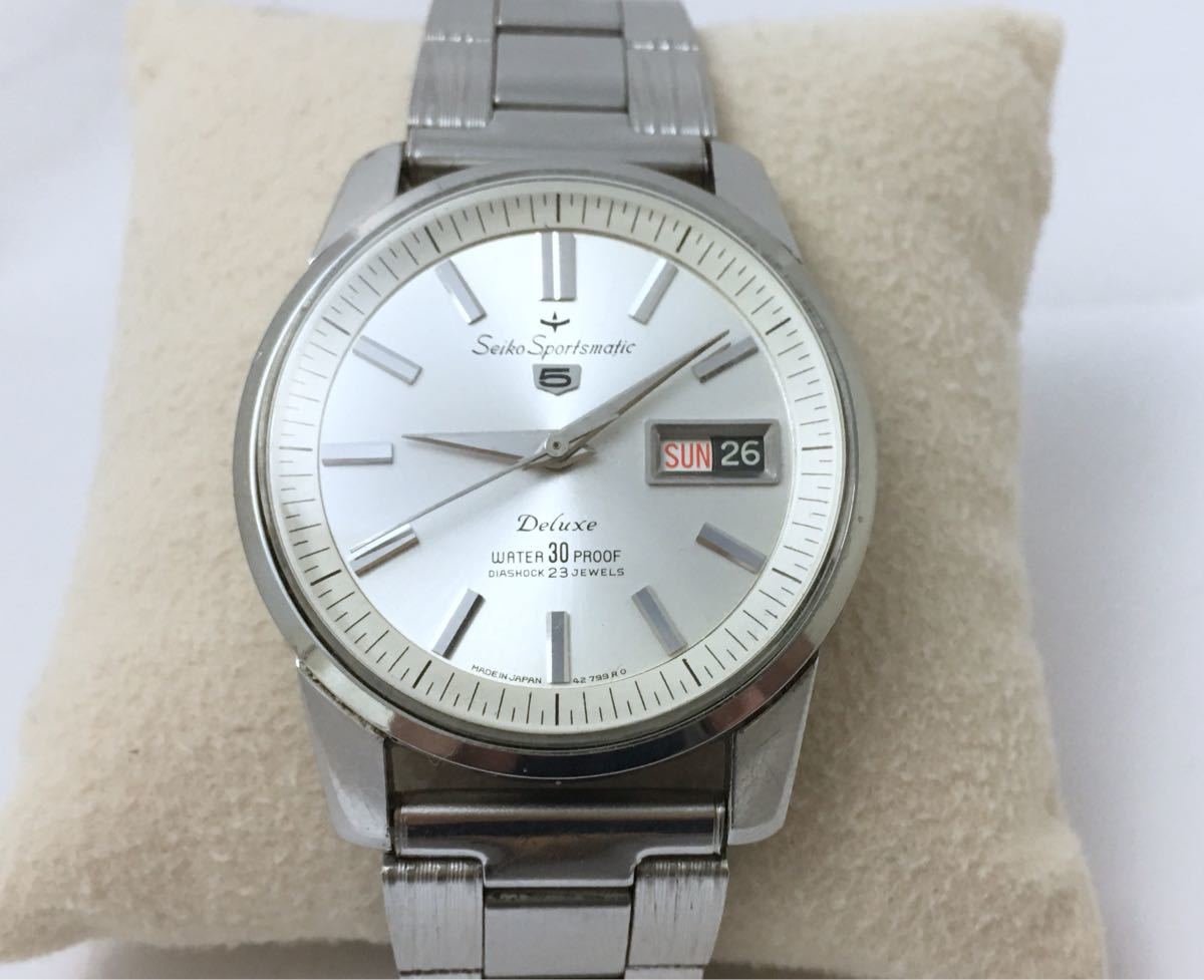Seiko Deluxe Sportsmatic 0 Vintage 1 2 Watch Automatic | “5 