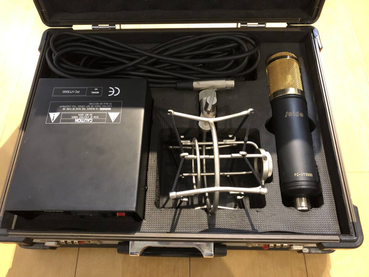 セール，大人気 SEIDE pc-vt3000 真空管 コンデンサーマイク(コンデンサーマイク)｜売買されたオークション情報、yahooの商品情報をアーカイブ公開 - オークファン コンデンサーマイク