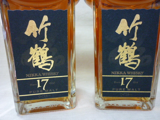 NIKKA 鶴 17年 180ml 43% g43☆希少☆ NIKKA(ニッカウイスキー)【竹鶴（17年）ピュアモルト