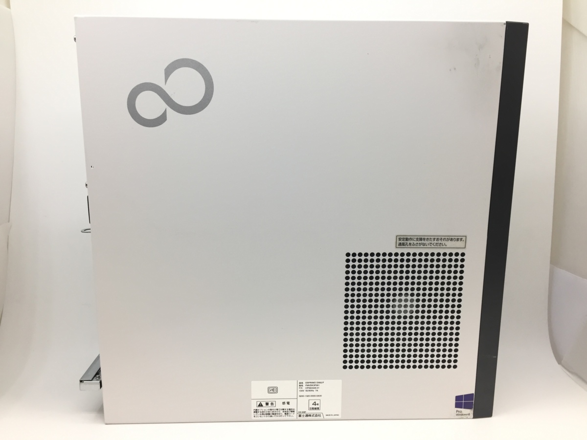 富士通】ESPRIMO D582/F Core i5-3470 3.2GHz メモリ4GB 250GB DVD