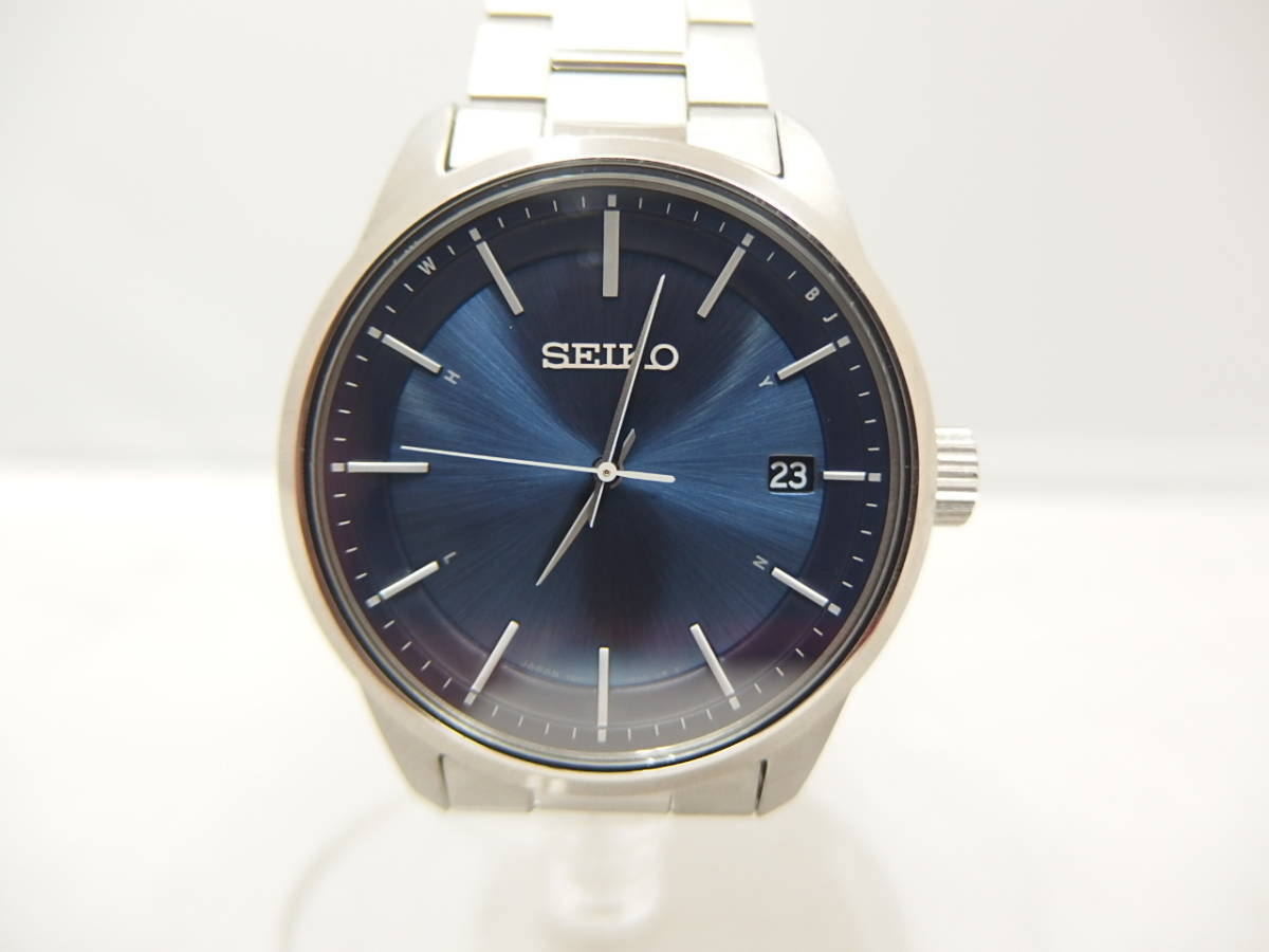 ☆中古 美品☆SEIKO セイコーセレクション ソーラー電波腕時計 SBTM253 