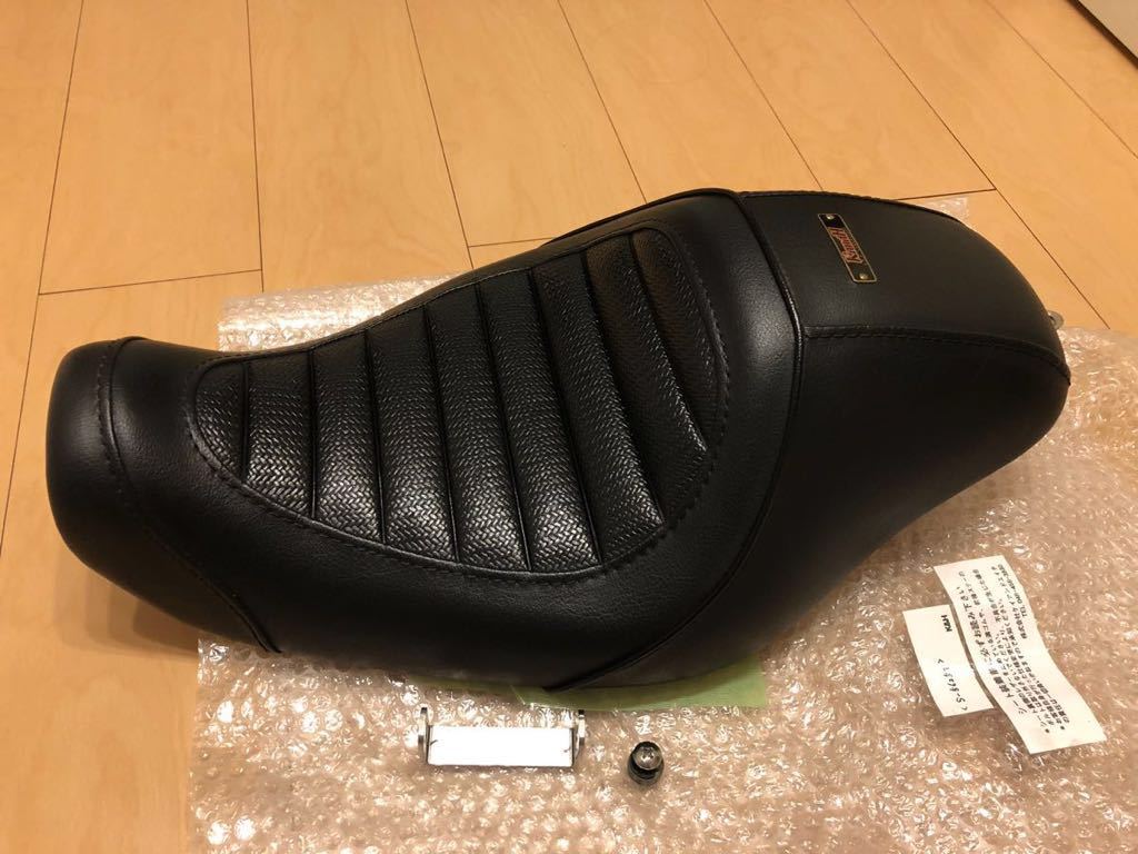 ハーレー スポーツスター 04～ k＆H スーパーローシート タック ソロシート
