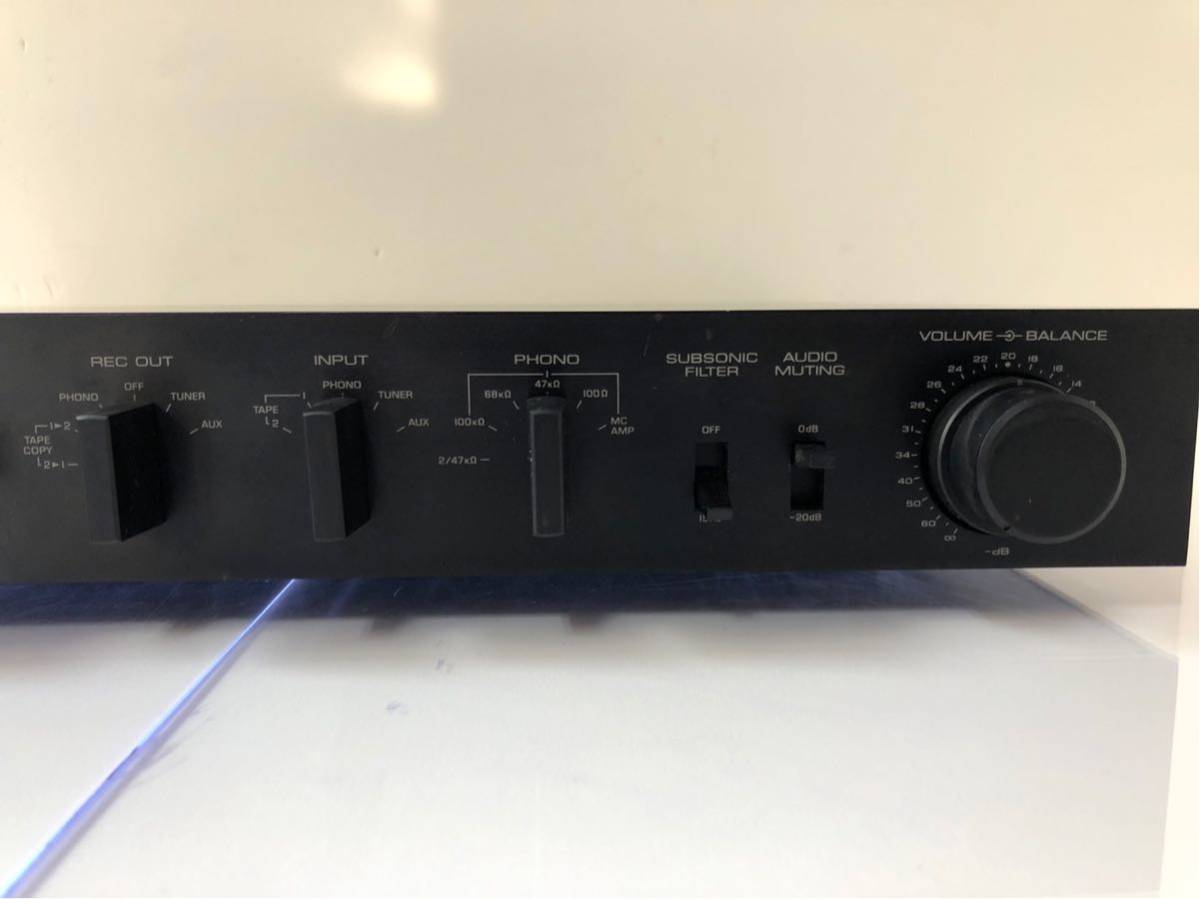 通電確認済み】YAMAHA ヤマハ コントロールアンプ プリアンプ C-2a