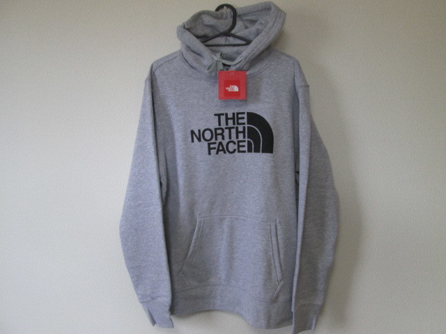■USAモデル THE NORTH FACE ノースフェイス パーカー XLサイズ　グレー色　『Half Dome Logo』　新品