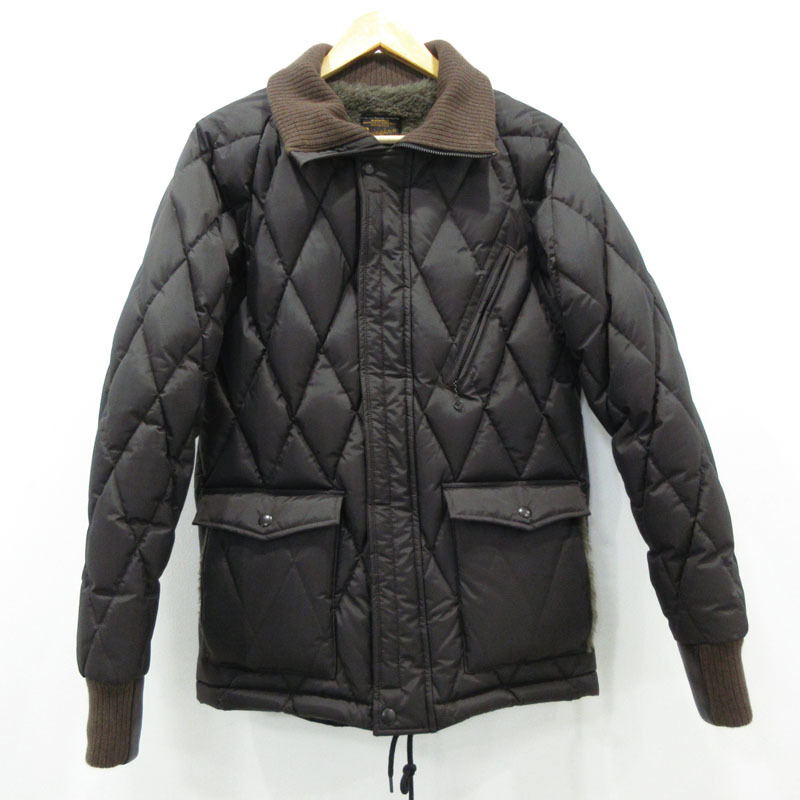 超美品 /WEST RIDE /ウエストライド レーシングダウン /Mサイズ /TYPE-2 /BLACK×BROWN /袖革 /HJ-02 /ALL NEW RACING DOWN JKT2