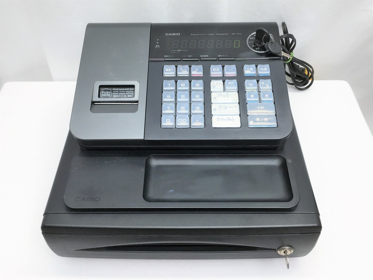 格安，2026 【CASIO】カシオ ／電子レジスター SE-S10／ブラック