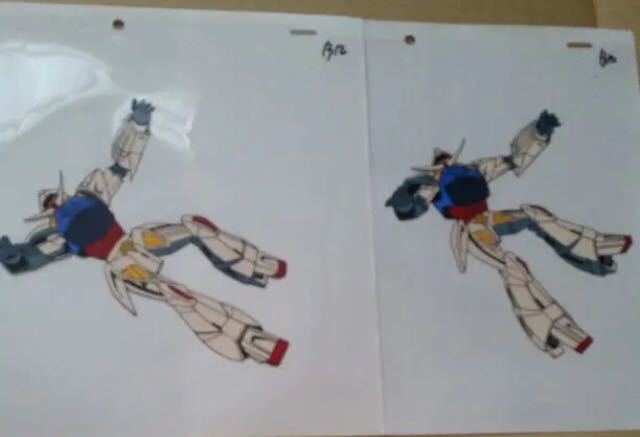 機動戦士ターンエーガンダム セル画4枚セット。動画あり。 ターンA 
