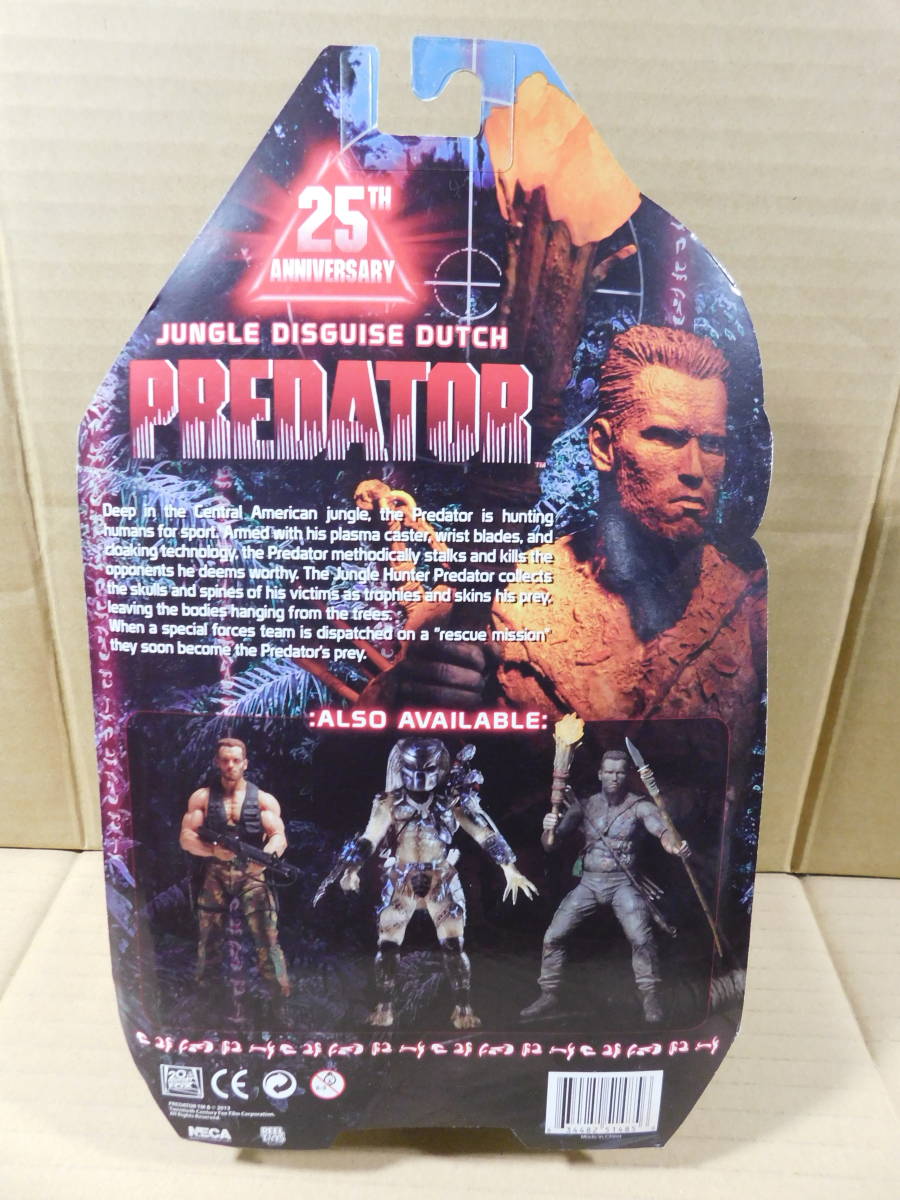 NECA Jungle Dutch Disguise Predator Figure プレデター Action