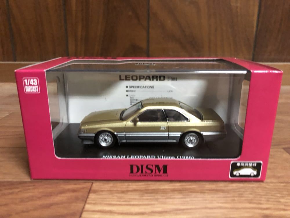 人気SALE，限定セール アオシマDISM 1/43 レパード アルティマ 1986年型 ゴールド ローダウン(アオシマ)｜売買されたオークション情報、yahooの商品情報をアーカイブ公開 - オークファン アオシマ