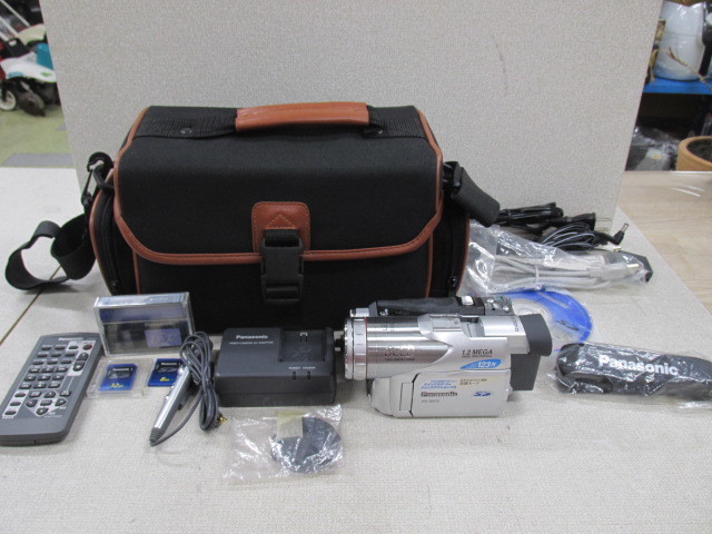超美品 Panasonic MiniDVカセット ミニDV NV-GS70 使用回数少ない！