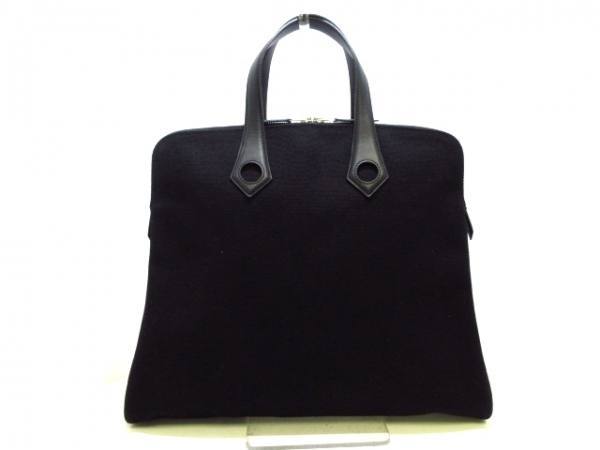 エルメス HERMES トートバッグ キャンバス レザー ハンドバッグ エール 