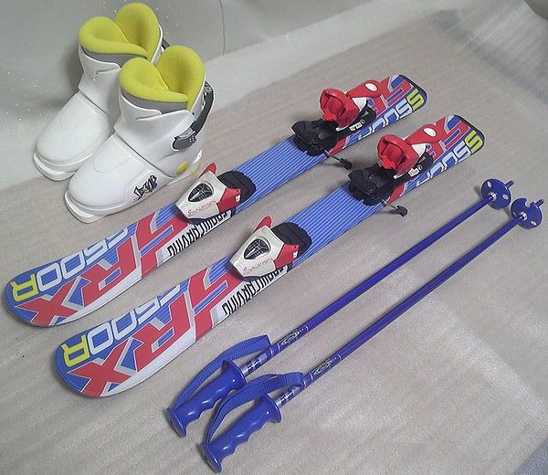 【得価，SALE】 SNOW CARVING 子供用スキーセット 板80/靴18/ポール70cm(板、ブーツセット)｜売買されたオークション情報、yahooの商品情報をアーカイブ公開 - オークファン 板、ブーツセット