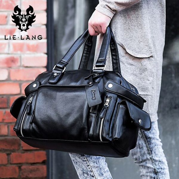  ボストンバッグ メンズ LIELANG 高級海外ブランド レザー ヴィンテージ ビジネス 旅行 ハンドバッグ(ボストンバッグ)｜売買されたオークション情報、yahooの商品情報をアーカイブ公開 - オーク ボストンバッグ