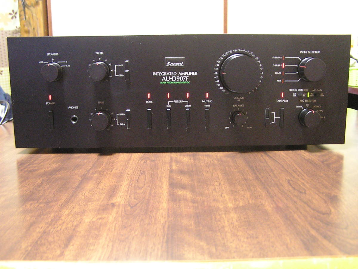AU-D907F サンスイ プリメインアンプ EXTRA アンプ 公式通販 SANSUI