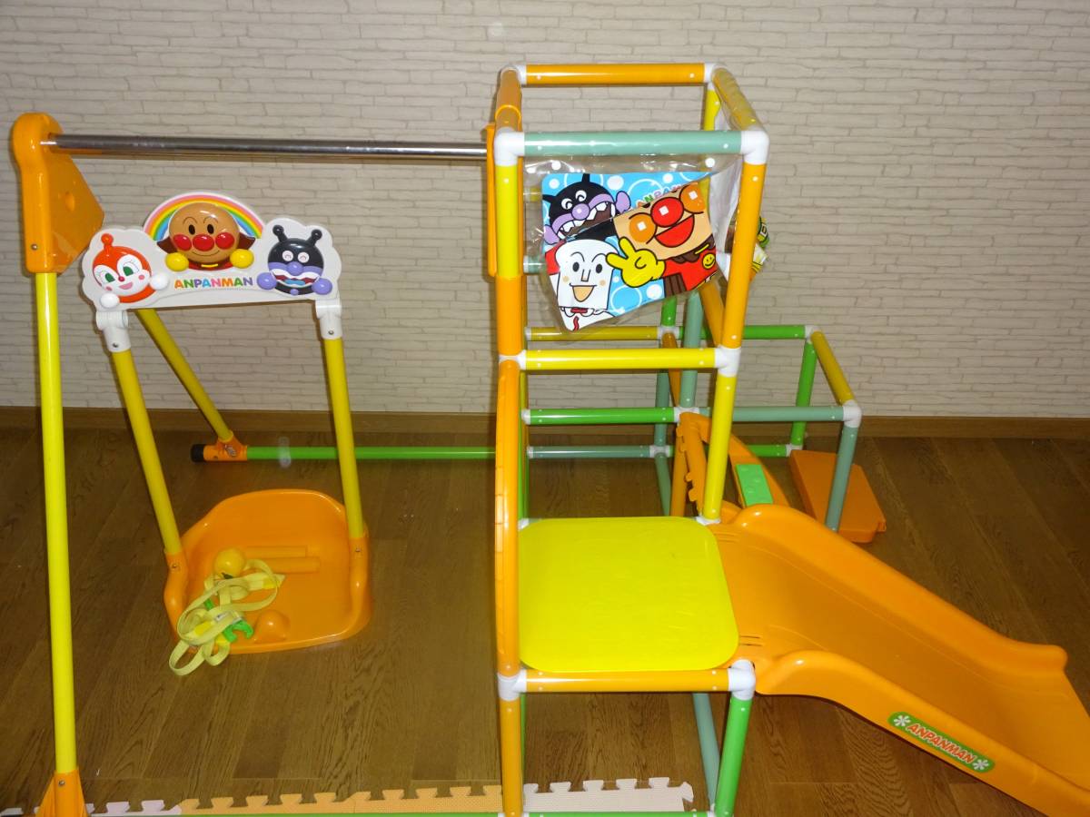 中古・送料込み】アンパンマン うちの子天才 ブランコパークDX 子ども 