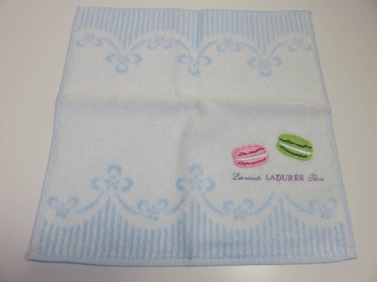 ♪新品♪ 未使用 ☆LADUREE☆ ラデュレ 可愛いマカロン柄/リボン 