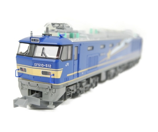 中古 良好 KATO 3065-3 EF510 500 北斗星色 電気 機関車 単品 鉄道模型 N