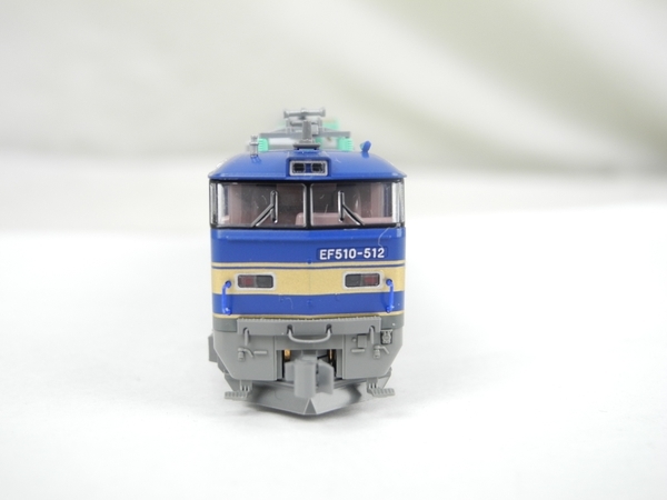 中古 良好 KATO 3065-3 EF510 500 北斗星色 電気 機関車 単品 鉄道模型 N