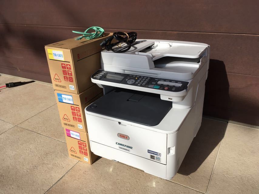 カラーレーザープリンタ OKI MC562W OKI COREFIDO MC562w 複合機