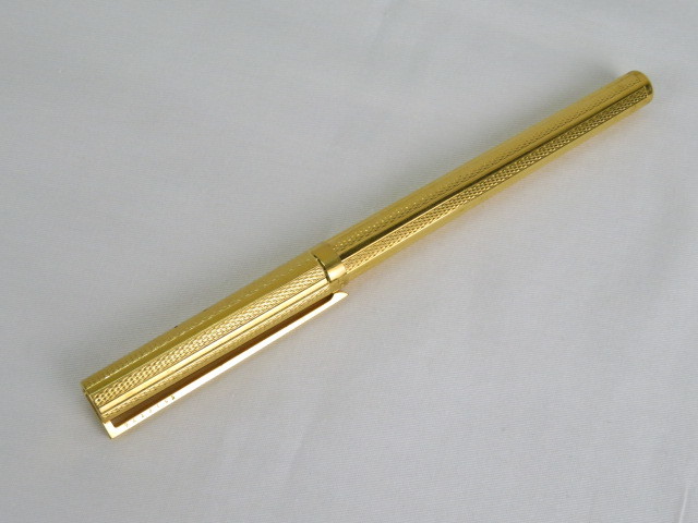 S.T.DUPONT デュポン ボールペン サイズ全長14cm ゴールド 番号T976