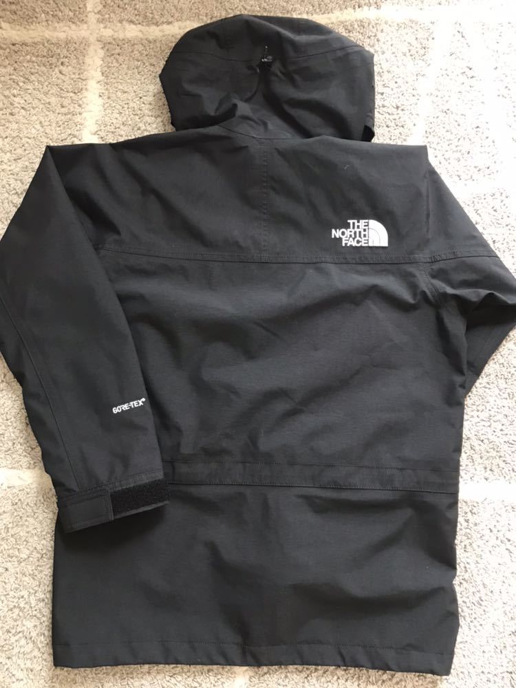 超美品☆送料無料☆希少Ｓサイズ ノースフェイス マウンテンライトジャケット黒ブラックThe North Face MOUNTAIN LIGHT JACKET 
