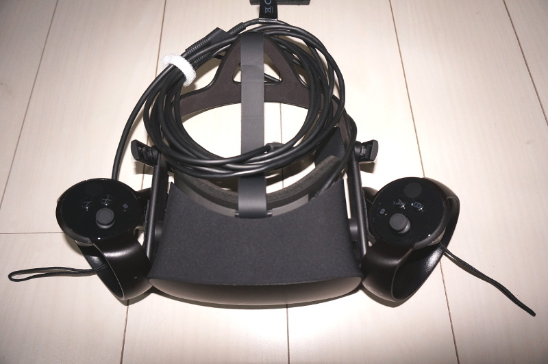 ☆【VR】Oculus Rift 別売イヤホン・センサー他 セット【360度  