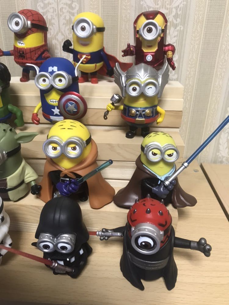 ミニオンスターウォーズ アベンジャーズフィギュア