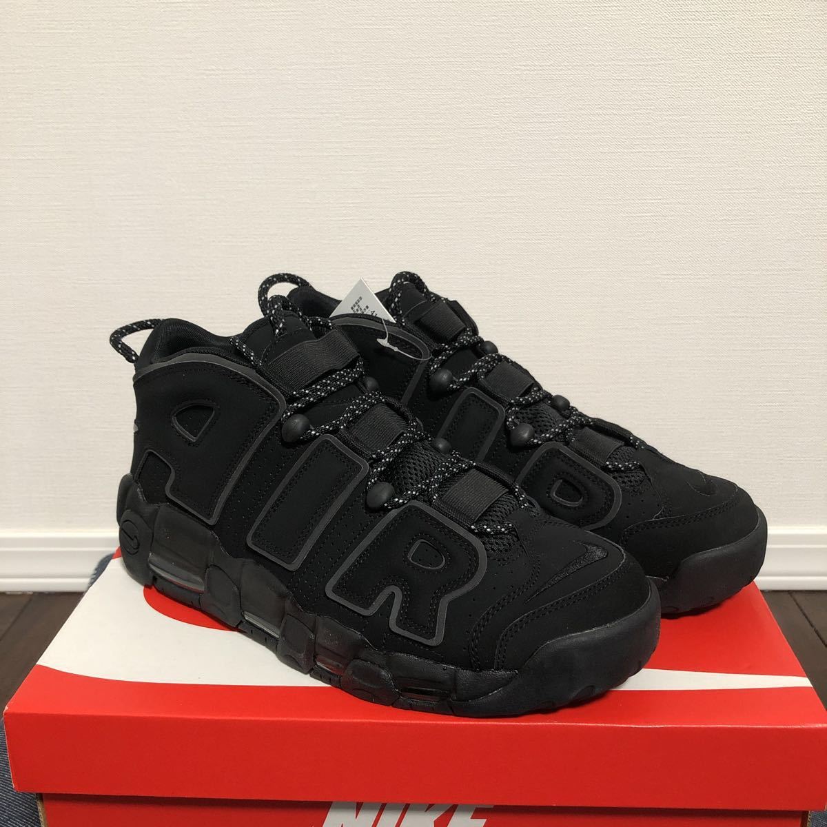 ☆新品 28.5cm US10.5 国内正規 限定品☆ ナイキ エア モア アプテンポ nike air more uptempo 414962-004 undefeated渋谷で購入 モアテン