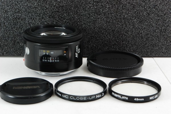 MINOLTA AF 50mm F1.4 ミノルタ 動作OK f30s 美品 MINOLTA AF 50mm F1.4 ミノルタ カビクモリなし動作点検済