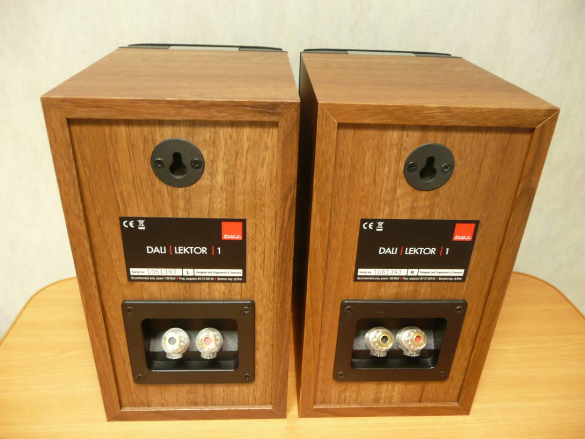 DALI ダリ スピーカー ペア 0 LEKTOR LEKTOR1 中古 レクトール