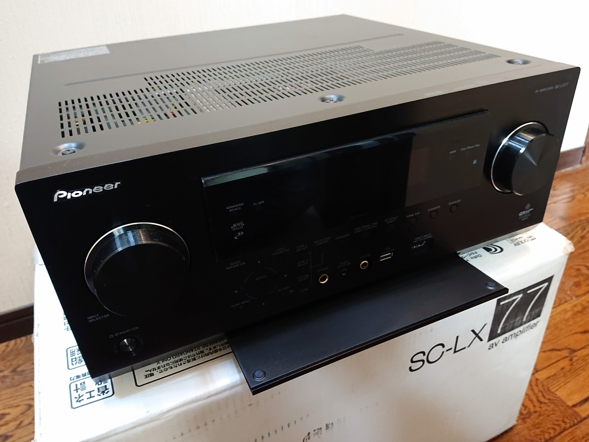 極上美品☆Pioneer 9.2ch AVアンプ SC-LX87 ハイレゾ/DSD/4K/USB