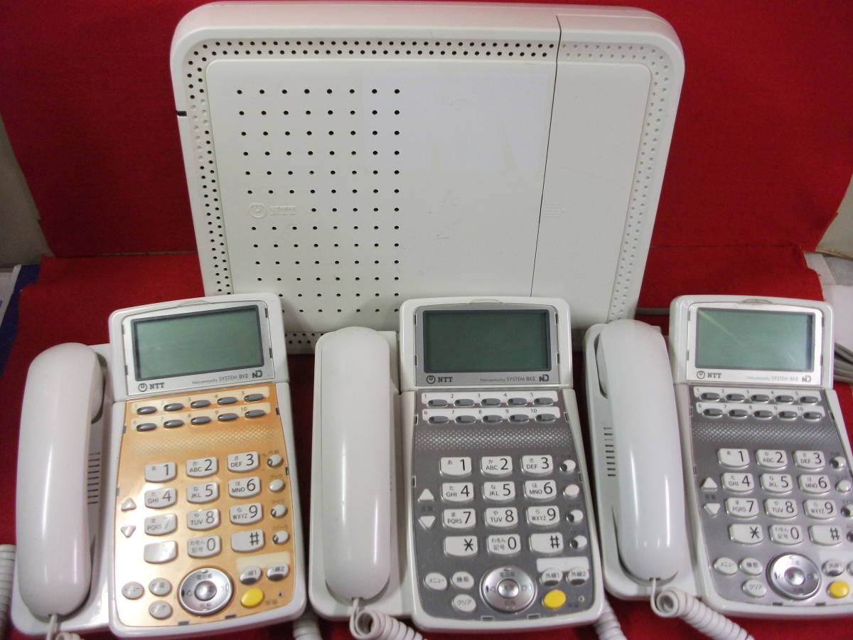 限定SALE，お買い得 NTT BX2-AME- 1 +BX2-STEL アナログ主装置+電話機3台セット 2012.06(NTT)｜売買されたオークション情報、yahooの商品情報をアーカイブ公開 - オークファン NTT