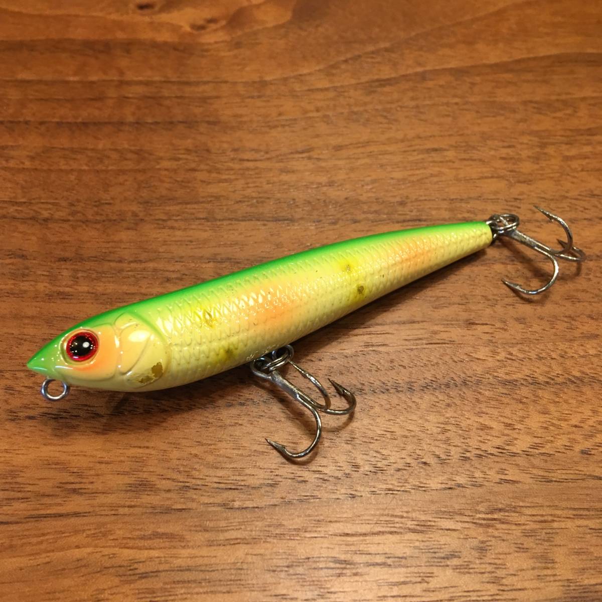 ★オールドメガバス　DOG-X （W） パロット　赤目　初期　年号無し　ドッグX　Megabass ★_1