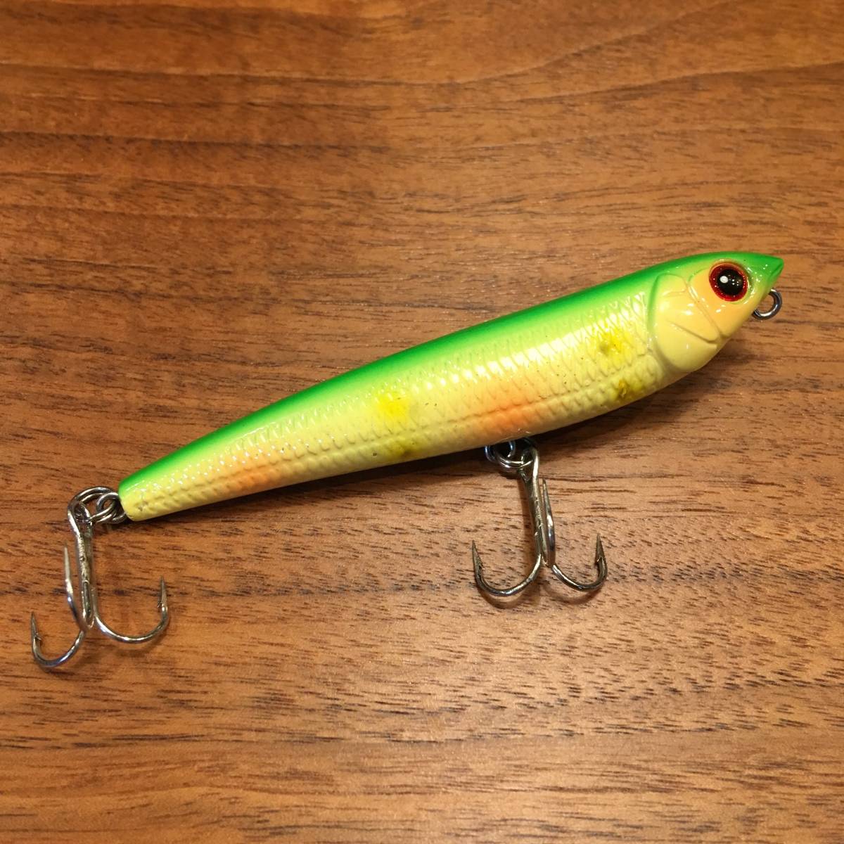 ★オールドメガバス　DOG-X （W） パロット　赤目　初期　年号無し　ドッグX　Megabass ★_2