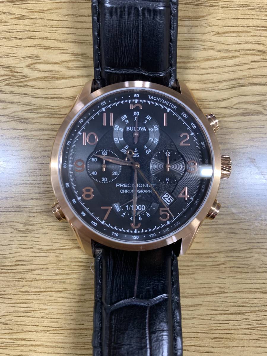 BULOVA ブローバ プレシジョニスト 1/1000 クロノグラフ | MANISOFT.CA