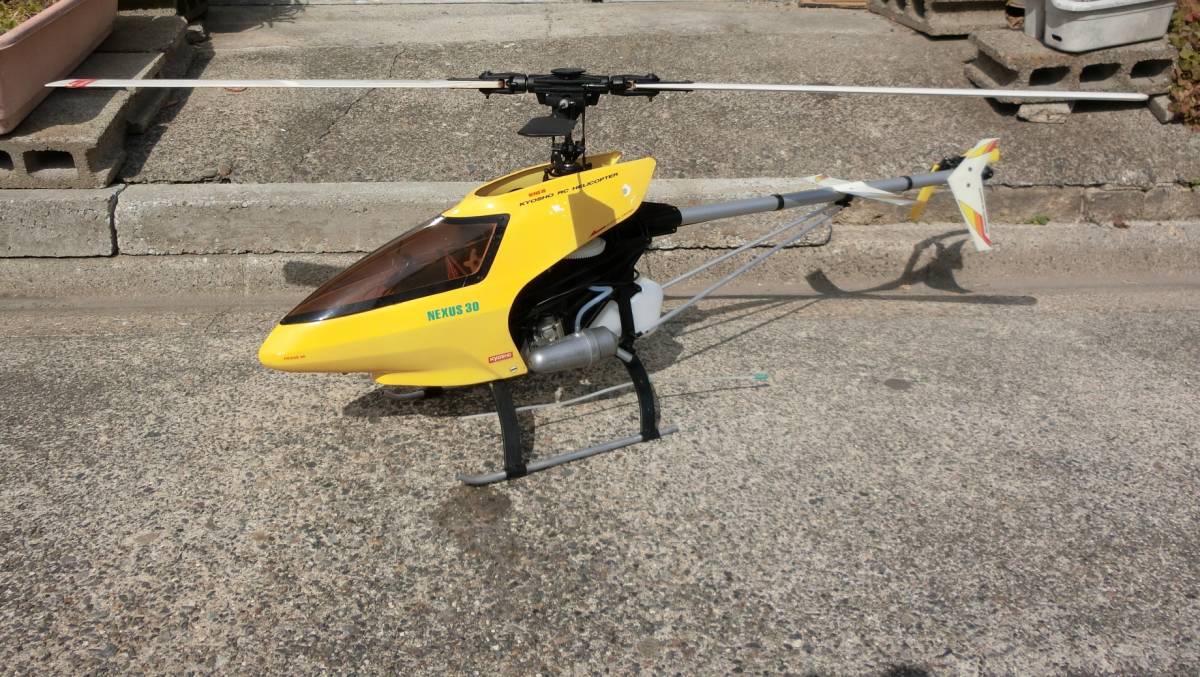 京商 ラジコン電動ヘリ ジャンク ラジコンヘリ D.I.Y ヤフオクで買った 