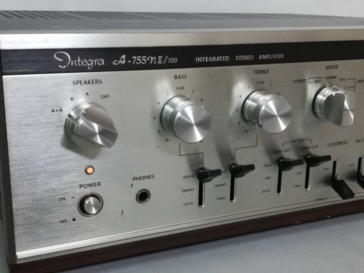 ONKYO Integra A-755NII⁄100 オンキョー JONKYO プリメインアンプ