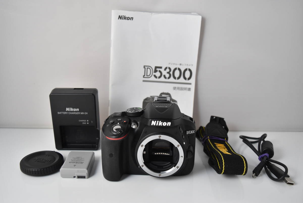 NikonD5300 デジタル一眼レフカメラ 本体と充電器 【公式通販】