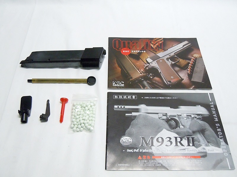 美品】KSC ベレッタ M93RⅡ 1st ver ヘヴィウエイト ガスブロ 【公式通販】