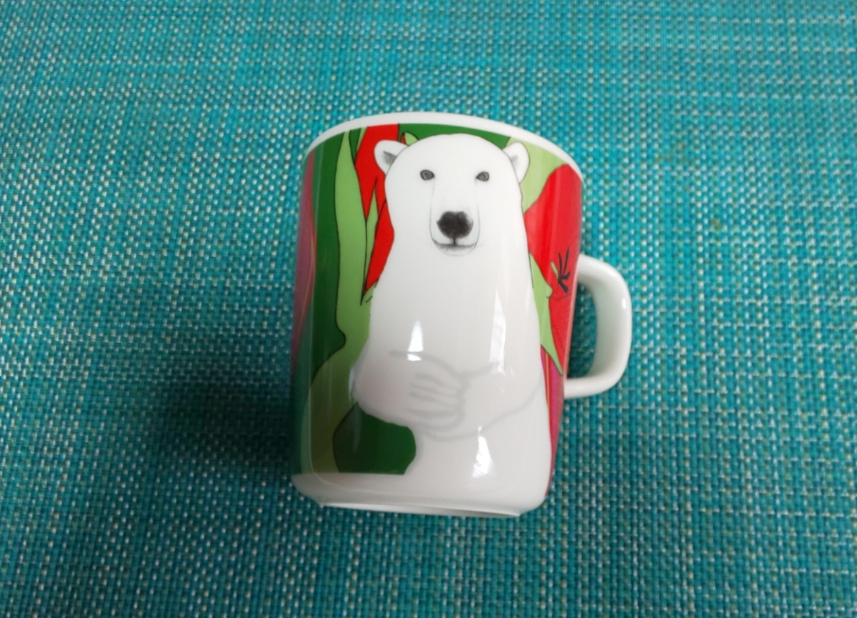 marimekko ナヌク(NANUK) 白クマ マグカップ 廃番 マリメッコ