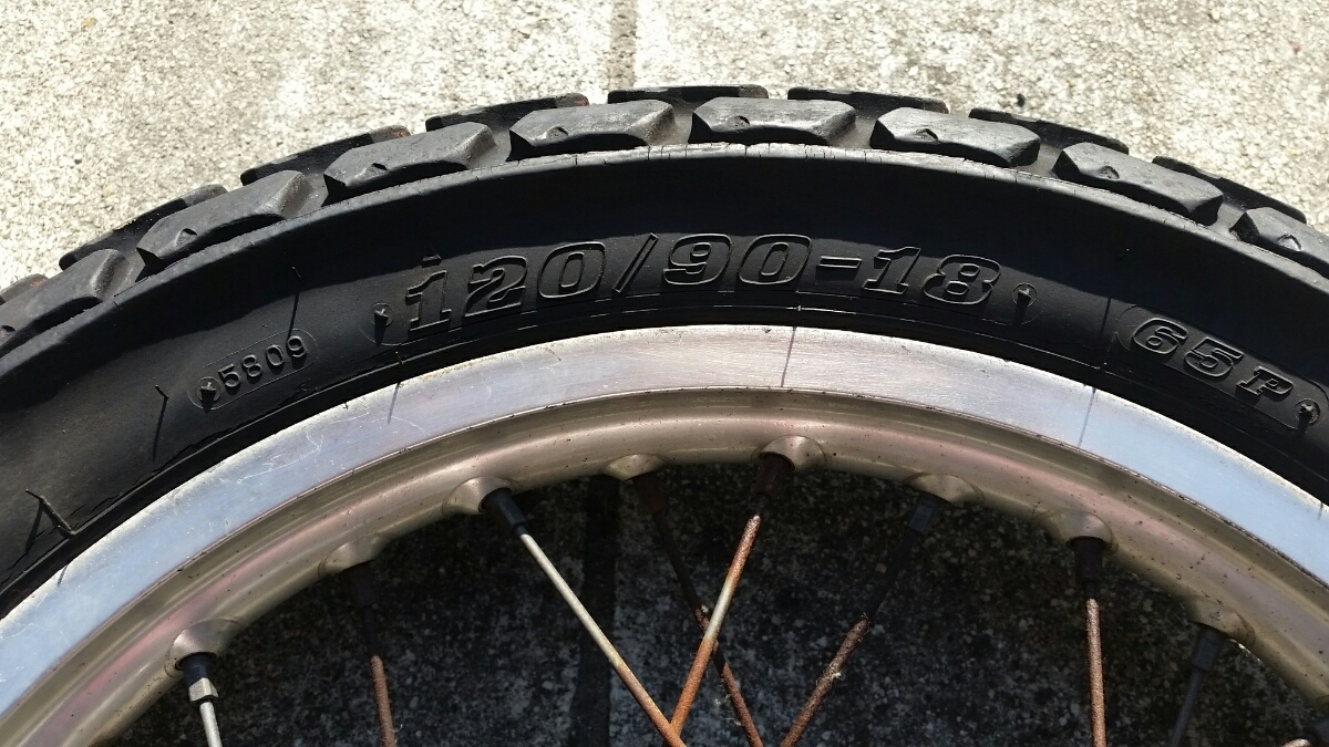 XLR250 MD22 RKエキセルリム ホイール 前後セット 【公式通販】