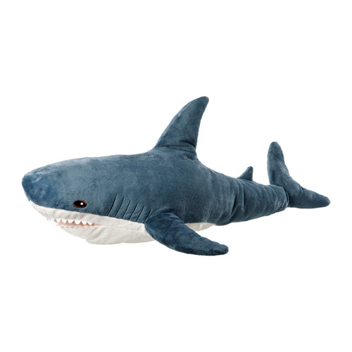 Ikea ソフトトイ 人形 ぬいぐるみ サメ 鮫 魚 巨大 大きい ビッグ 抱き枕 長さ 100cm Blahaj 動物 売買されたオークション情報 Yahooの商品情報をアーカイブ公開 オークファン Aucfan Com