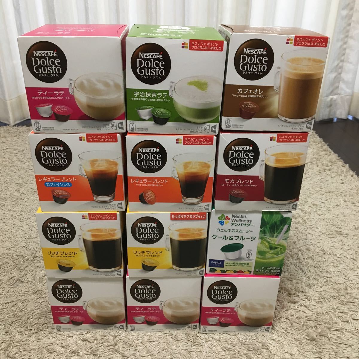 限定SALE，定番 ネスカフェドルチェグスト カプセル12箱セット(セット、詰め合わせ)｜売買されたオークション情報、yahooの商品情報をアーカイブ公開 - オークファン セット、詰め合わせ