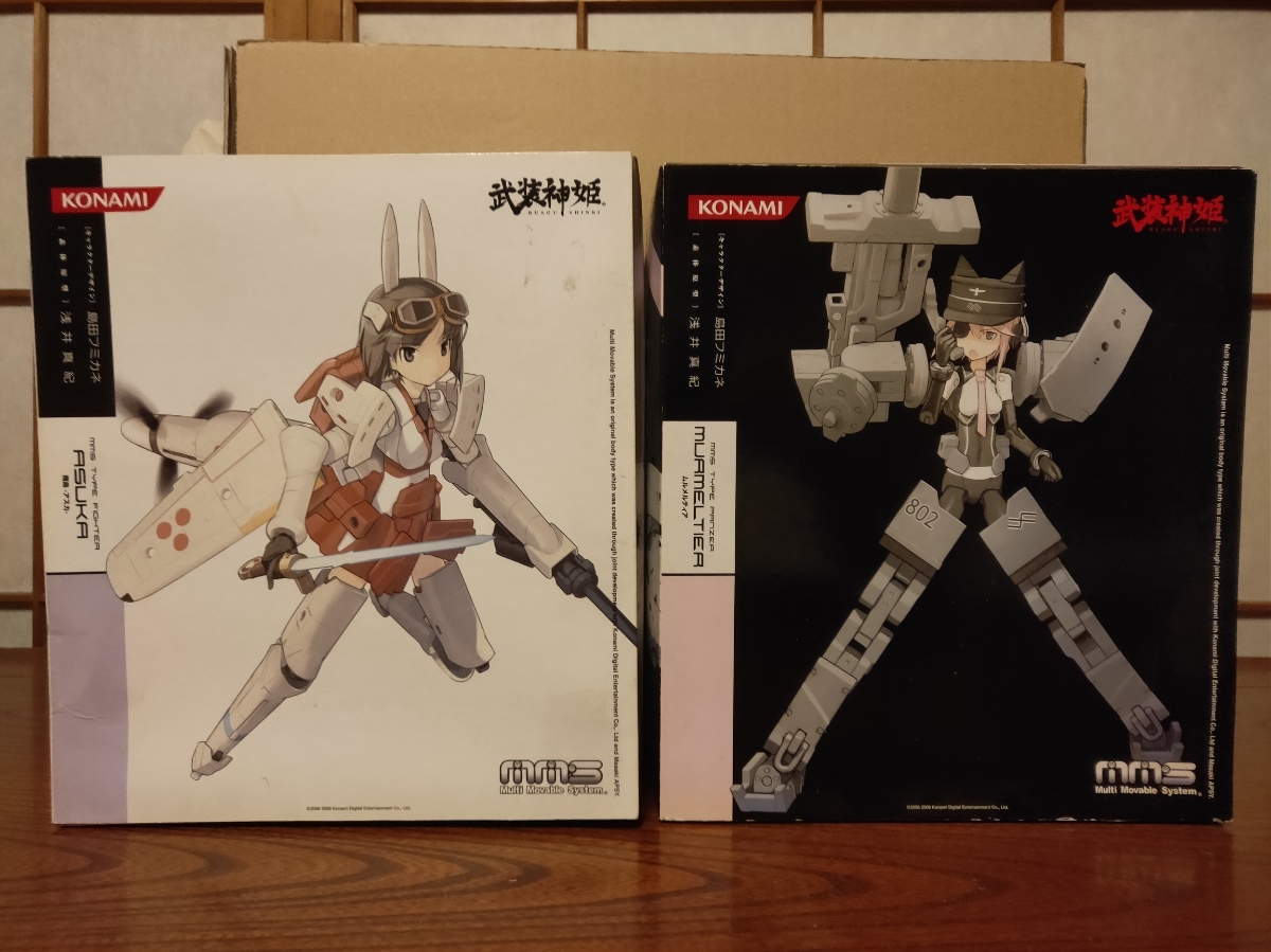 武装神姫 飛鳥 コナミ 戦闘機型MMS - | YOの玩具箱 レビュー 