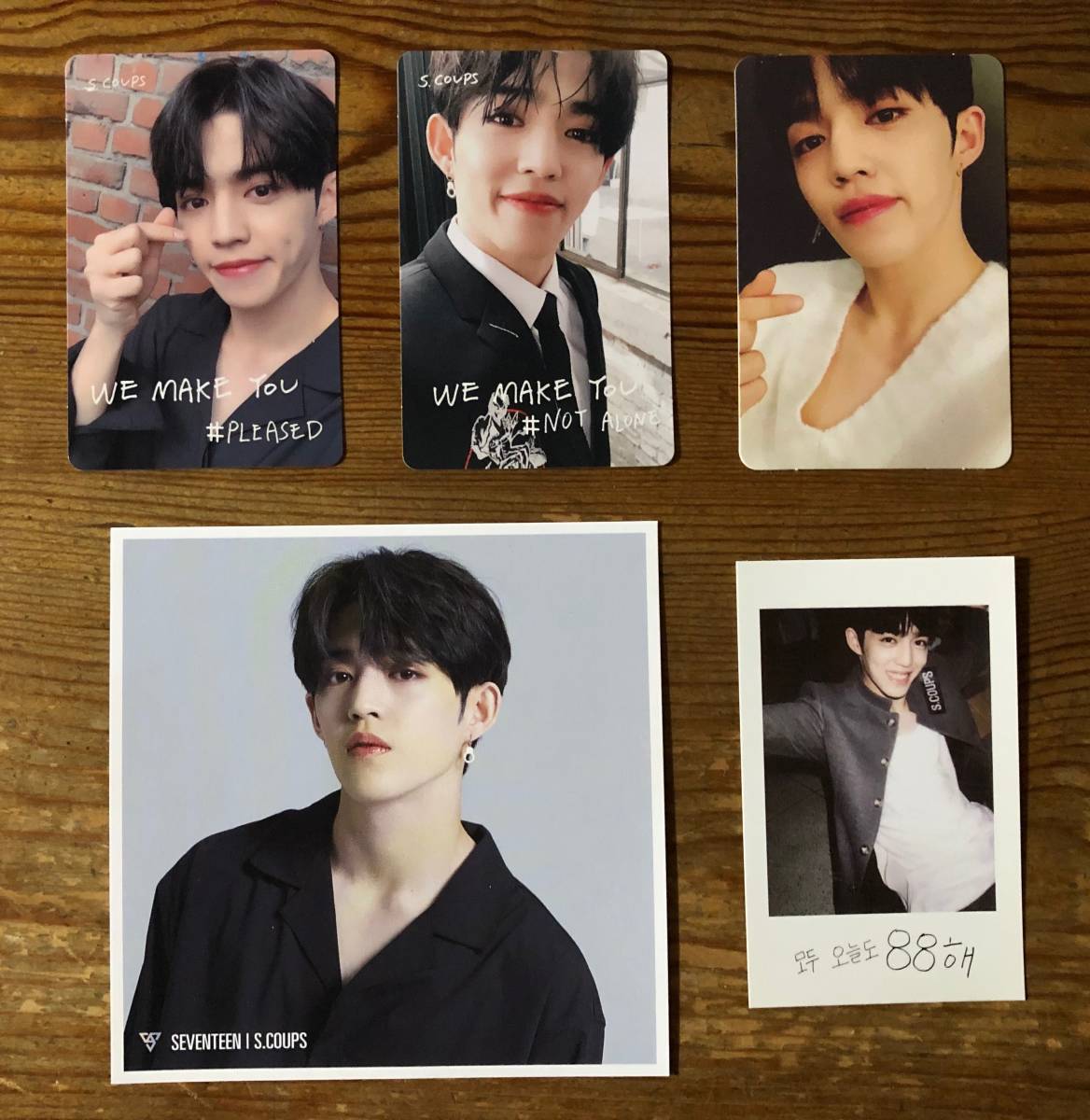 SEVENTEEN S.COUPS/エスクプス トレカセット トレーディングカード