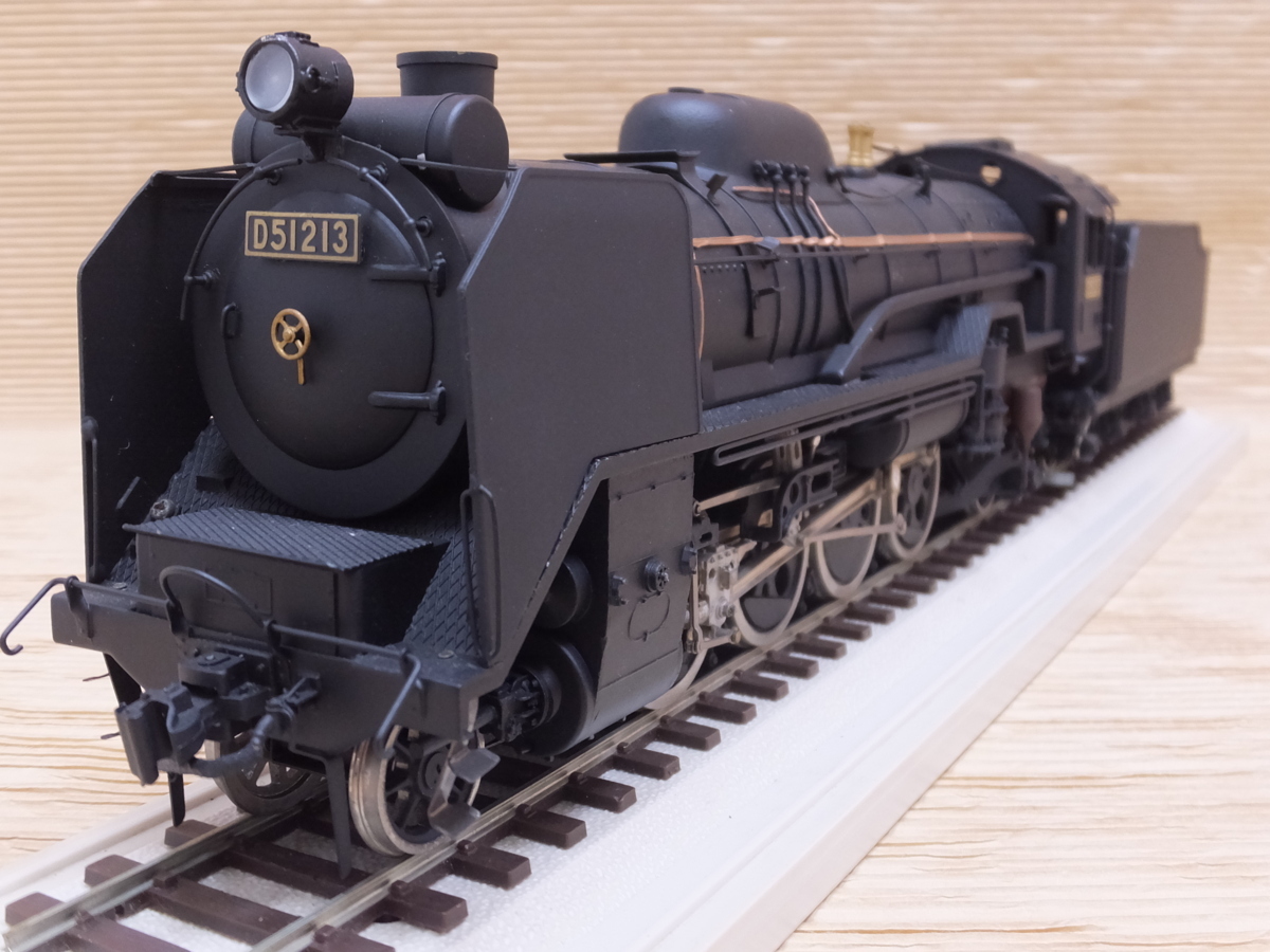 型式D51蒸気機関車模型 1/42アクリルケース付 D51213 鉄道模型 Yahoo