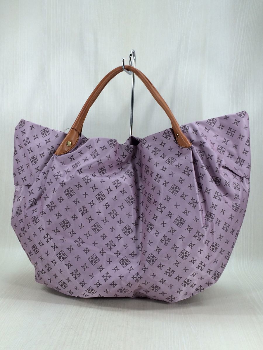 トートバッグ ラシット パープル 総柄 ナイロン Russet - russet 