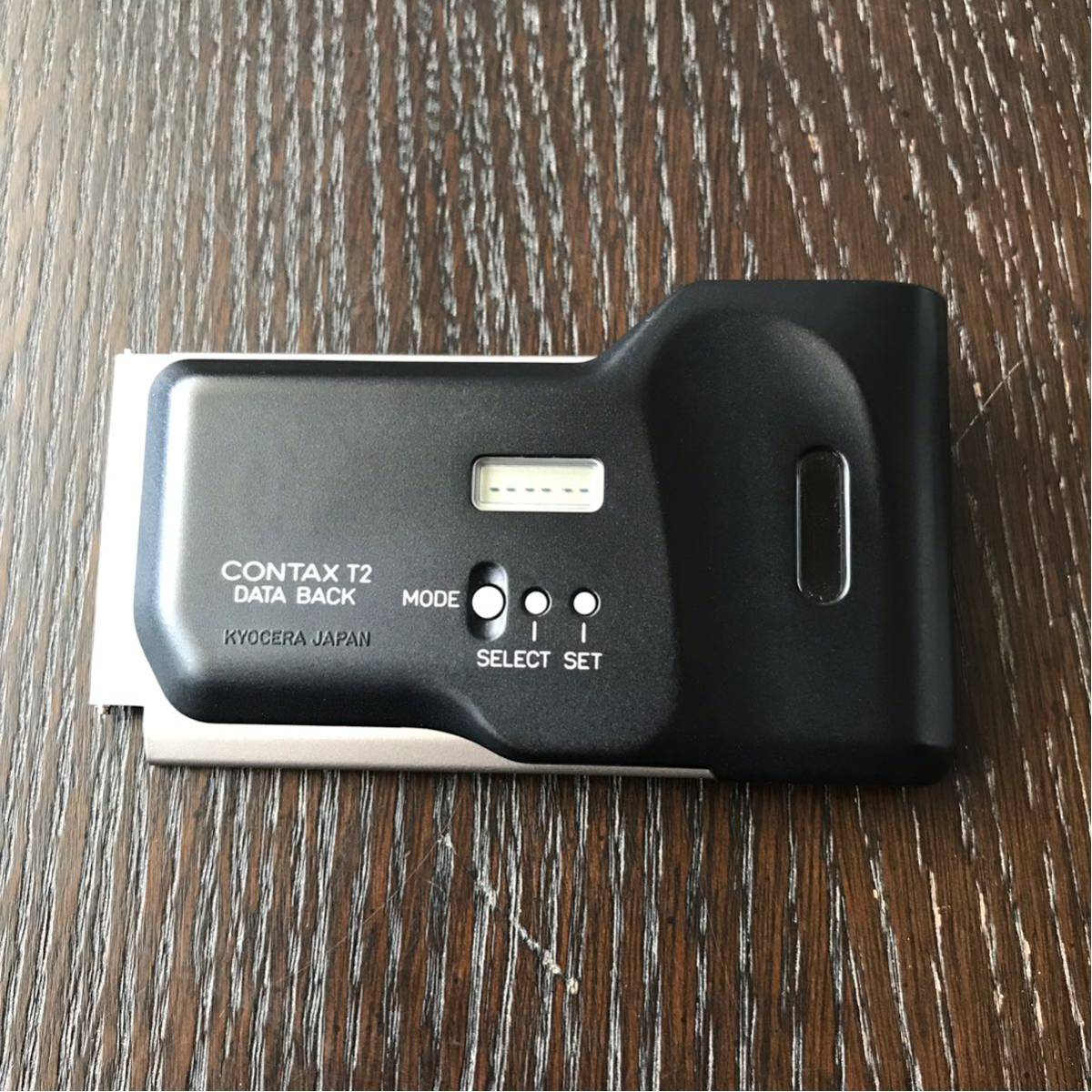 CONTAX T2 DATA BACK データバック T2 Data Back