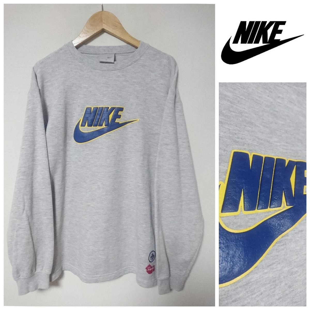 ナイキ NIKE スウェット 90s トレーナー 古着 刺繍 USA製 90年代