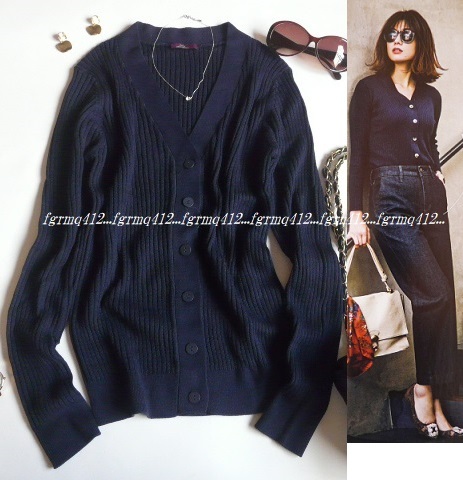 大人気，格安 アーバンリサーチ Vネック大きめボタンリブ編みニットカーデ紺 3点以上同梱 宅急便 平日15時ま 入金分当日発送可(トップス)｜売買されたオークション情報、yahooの商品情報をアーカイブ公開 女性用